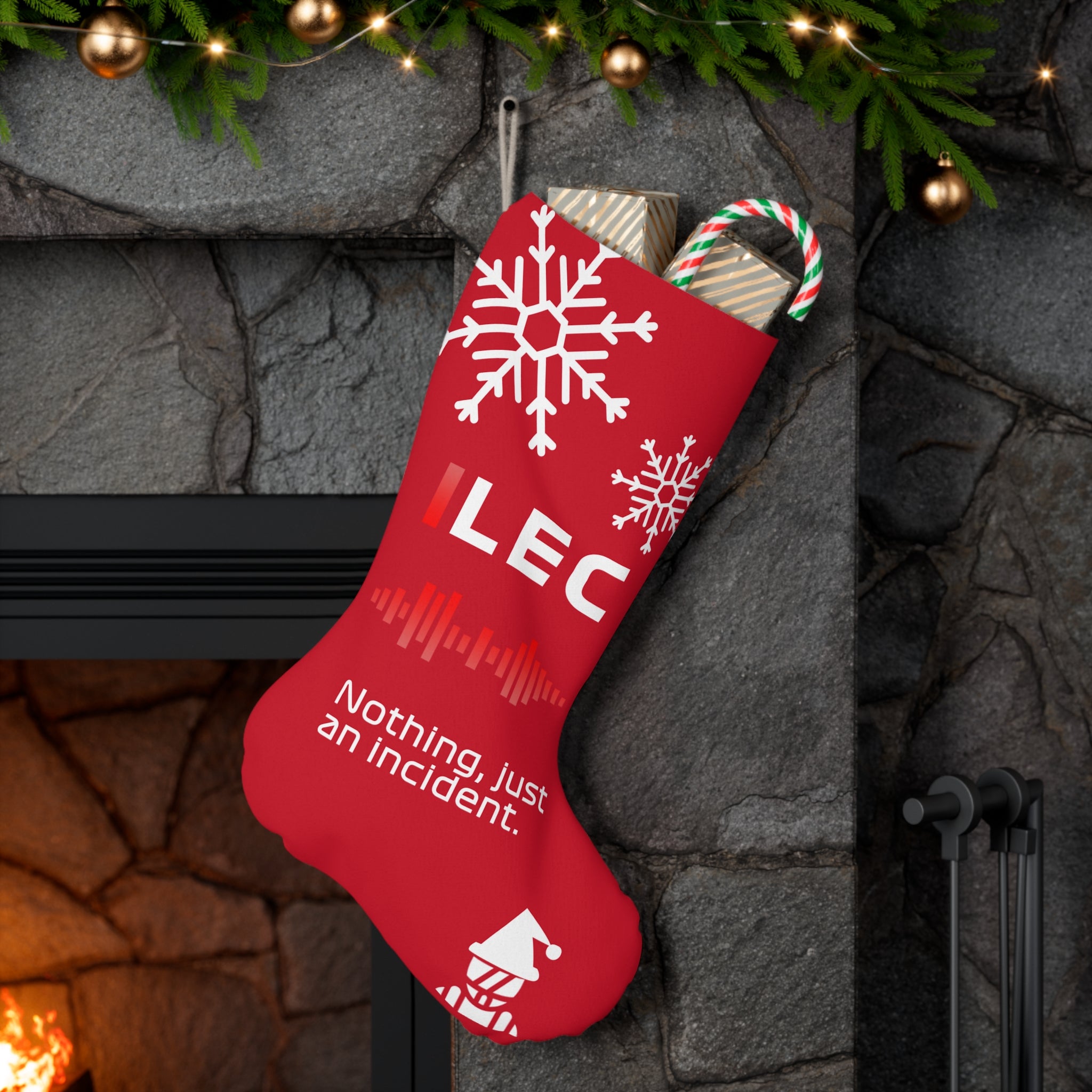 Leclerc Radio Message - Santa Stocking