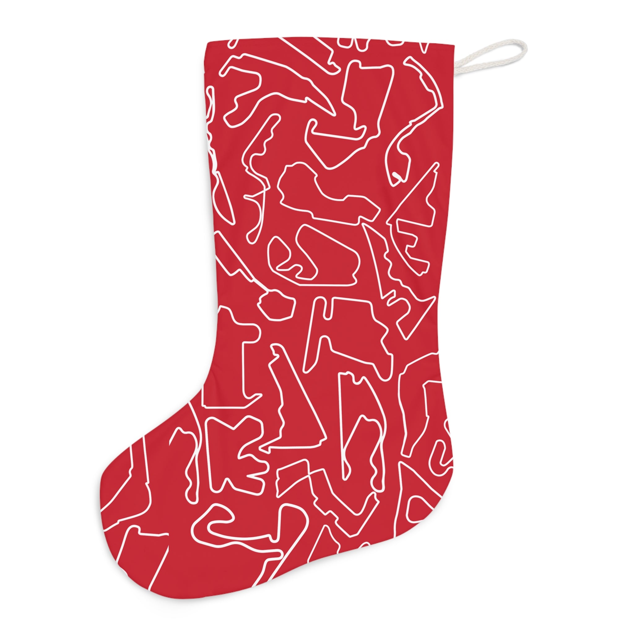 GP Race Tracks - Red Santa Stocking