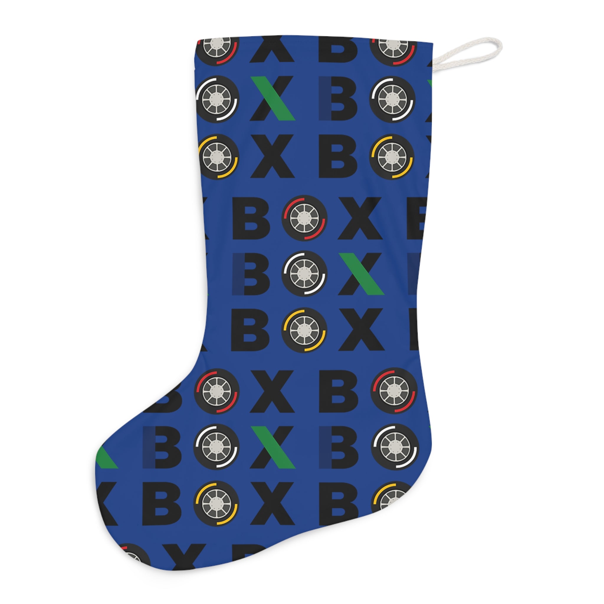 GP Box Box Box - Blue Santa Stocking