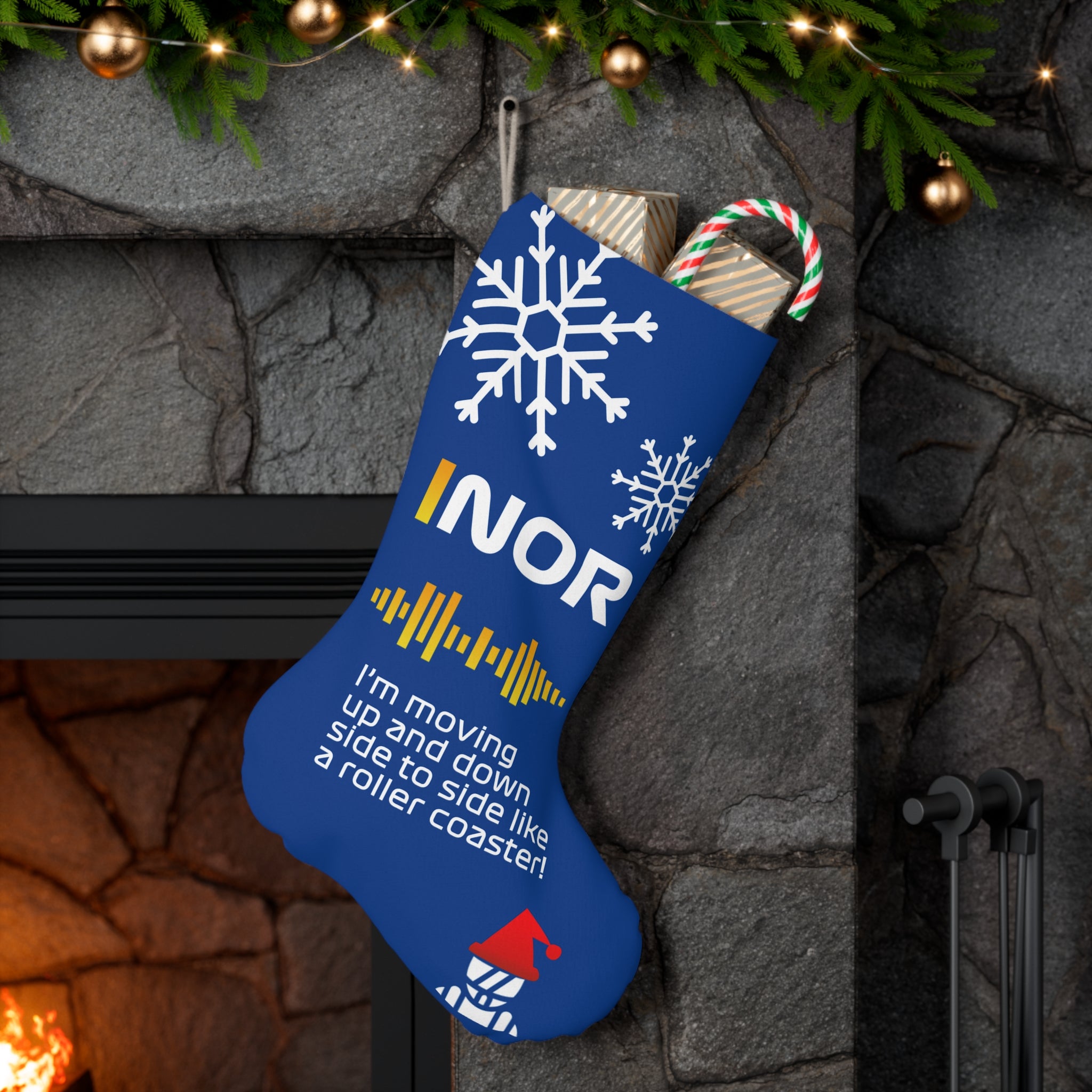 Norris Radio Message - Santa Stocking