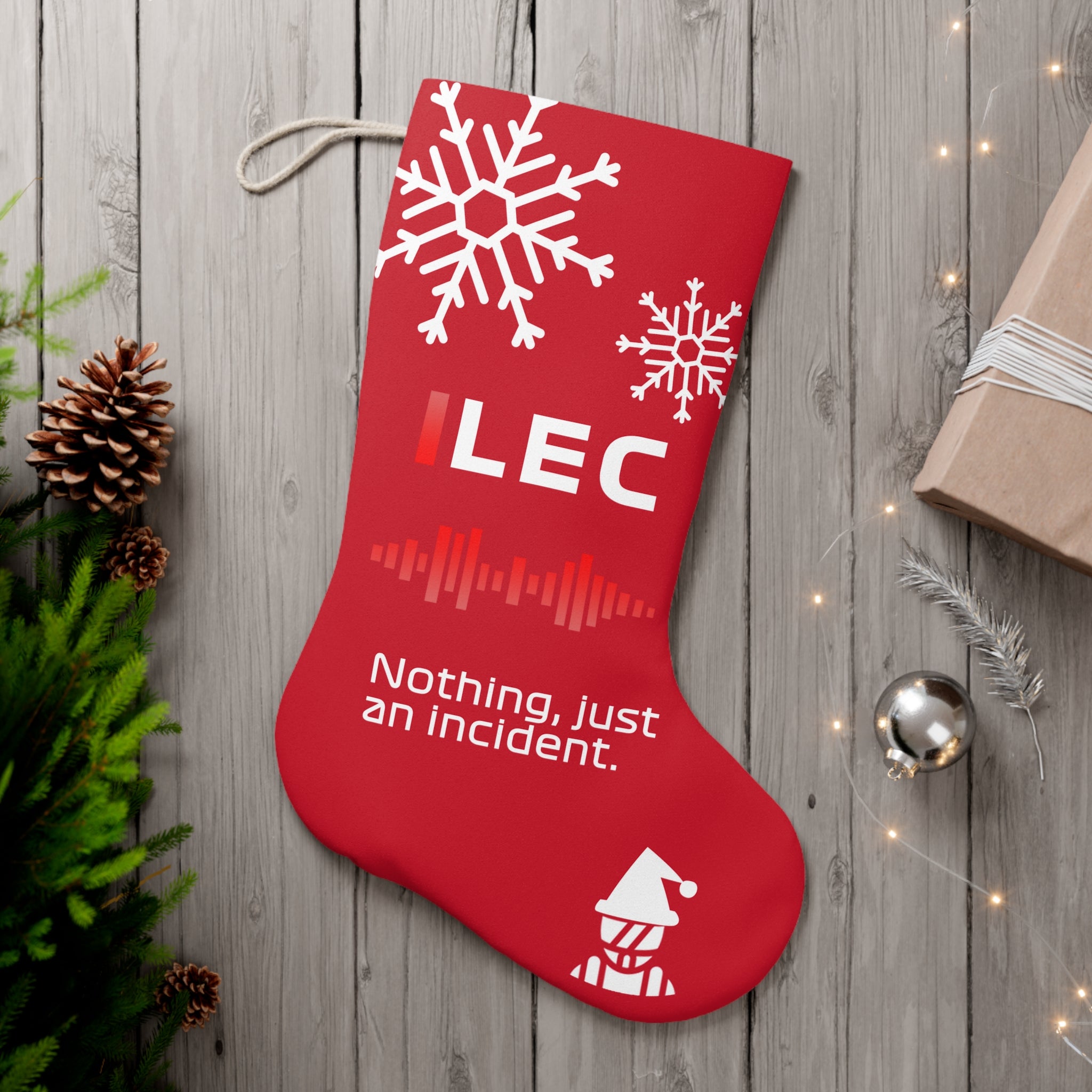 Leclerc Radio Message - Santa Stocking