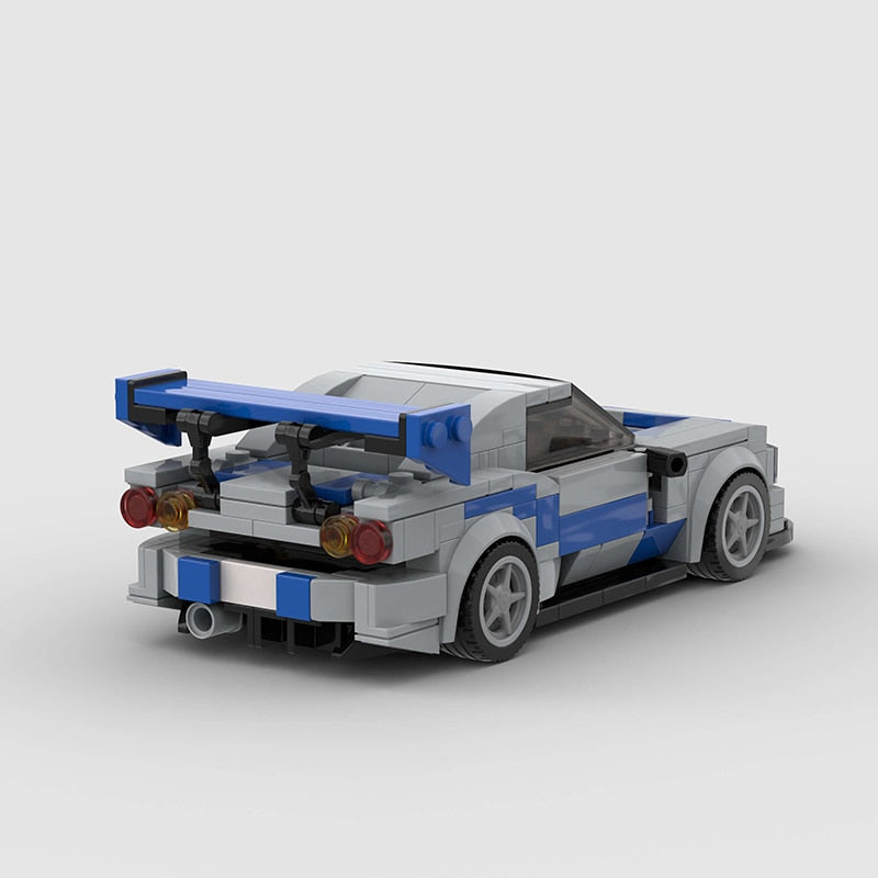 Nissan Skyline R34 - Brick Set