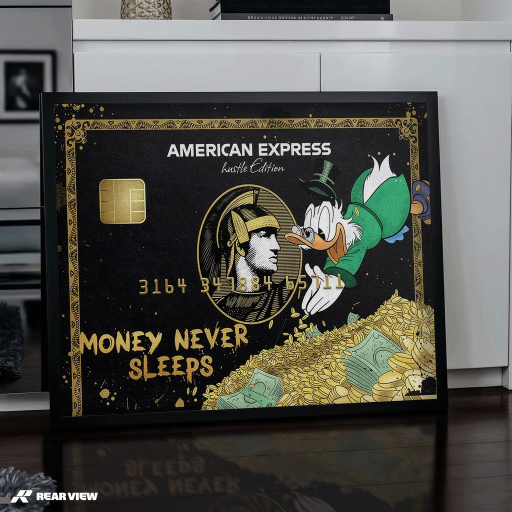 Der Bauplan der Geschwindigkeit – Silverstone Track Kunstdruck