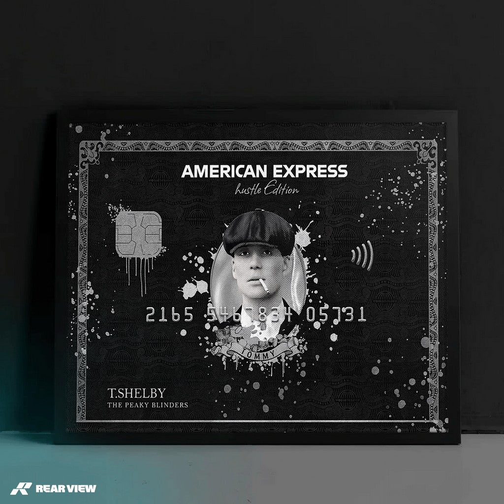 Der Bauplan der Geschwindigkeit – Silverstone Track Kunstdruck