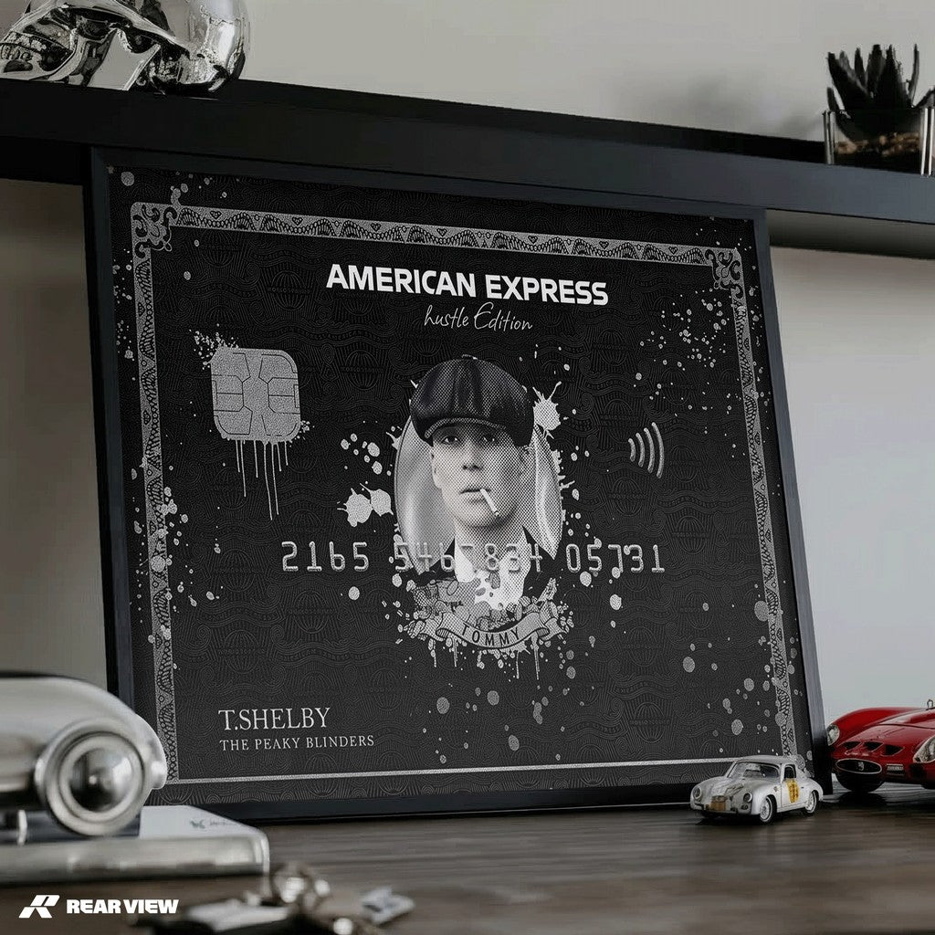 Der Bauplan der Geschwindigkeit – Silverstone Track Kunstdruck