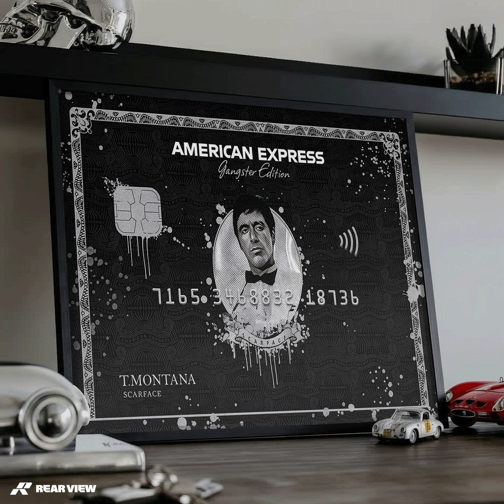 Der Bauplan der Geschwindigkeit – Silverstone Track Kunstdruck