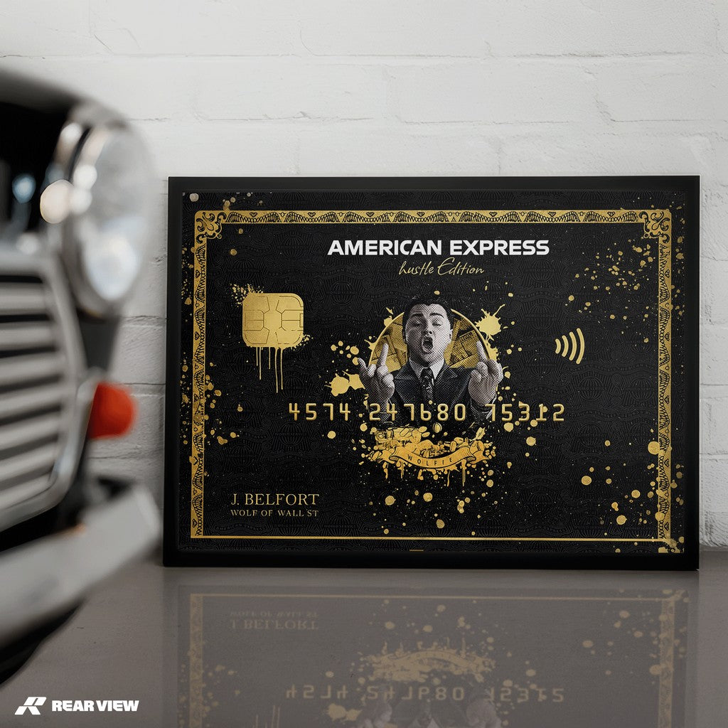 Der Bauplan der Geschwindigkeit – Silverstone Track Kunstdruck