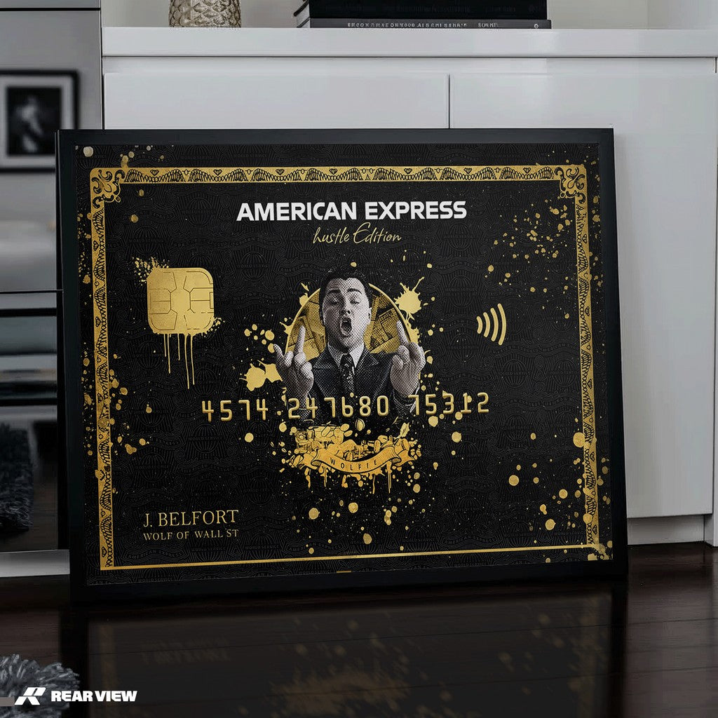 Der Bauplan der Geschwindigkeit – Silverstone Track Kunstdruck