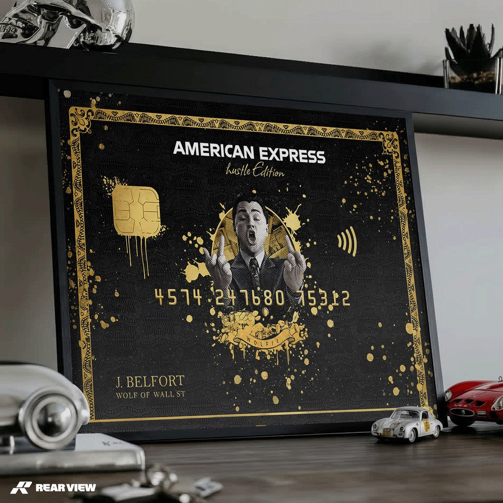 Der Bauplan der Geschwindigkeit – Silverstone Track Kunstdruck