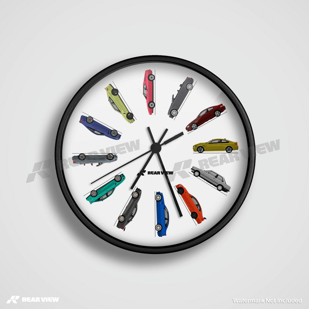 Bimmer BMW Cars - Clock