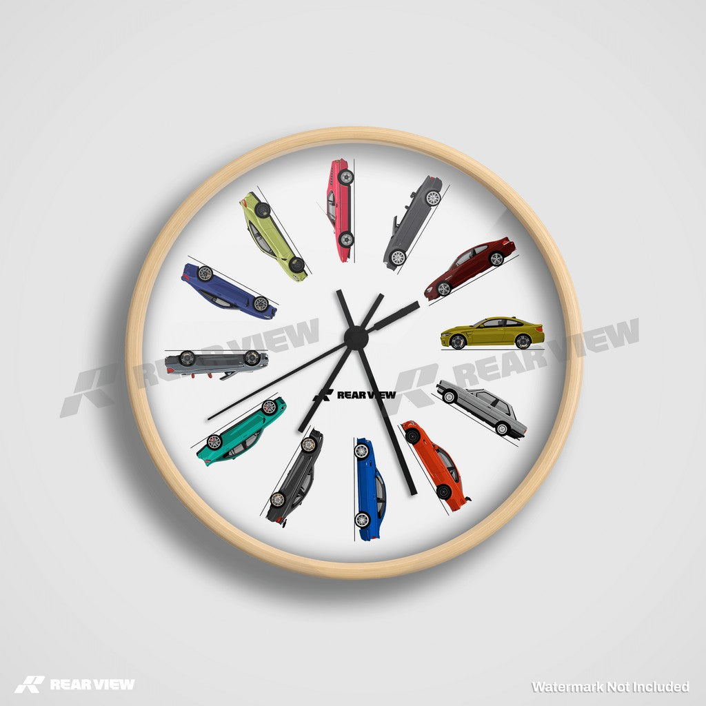 Bimmer BMW Cars - Clock