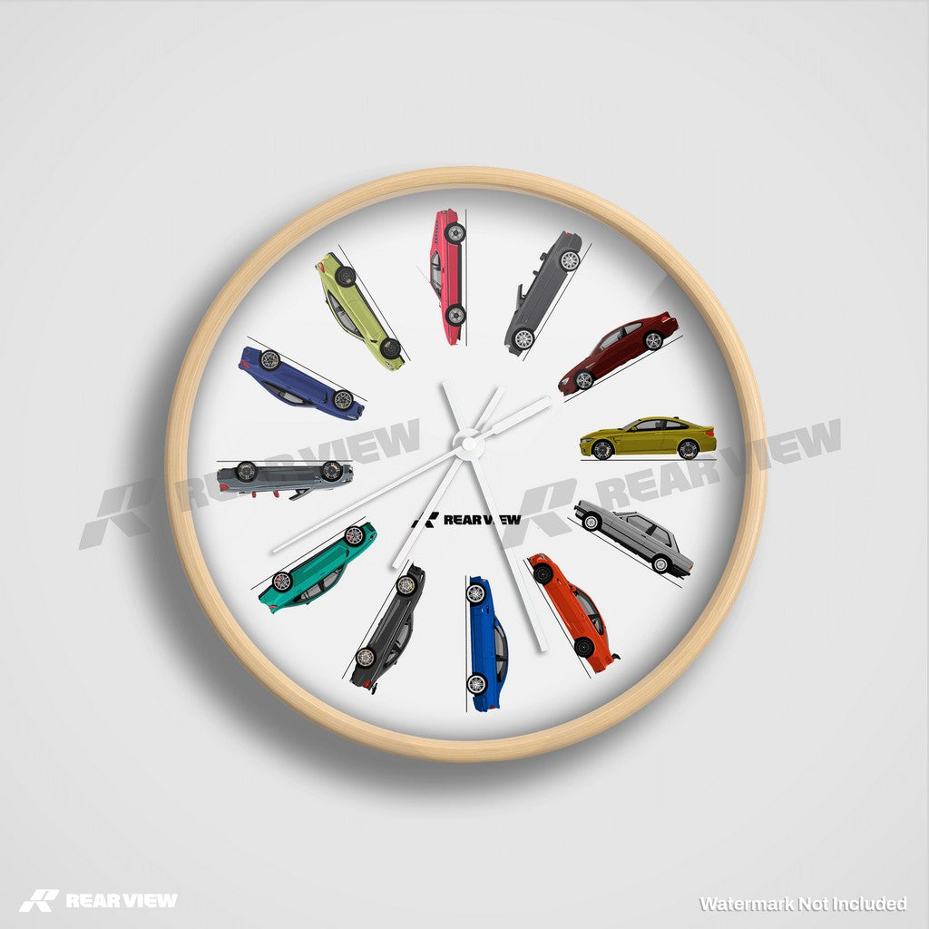 Bimmer BMW Cars - Clock