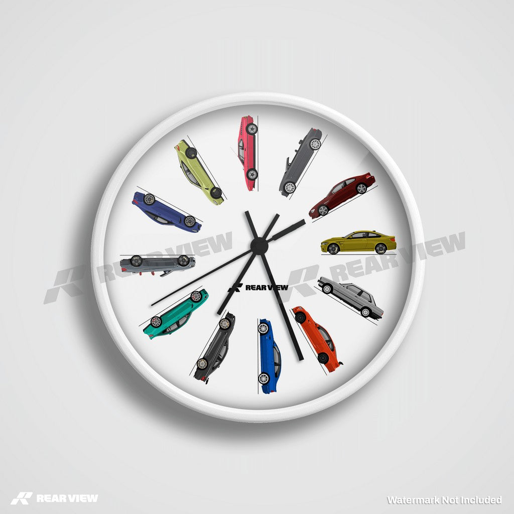 Bimmer BMW Cars - Clock