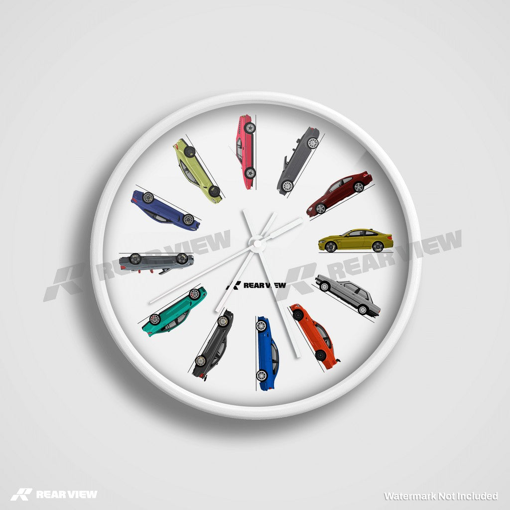 Bimmer BMW Cars - Clock