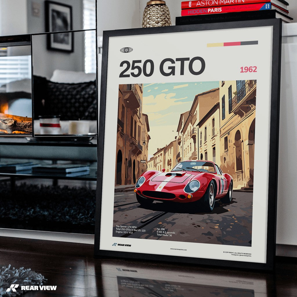 250 GTO 1962 - Car Print