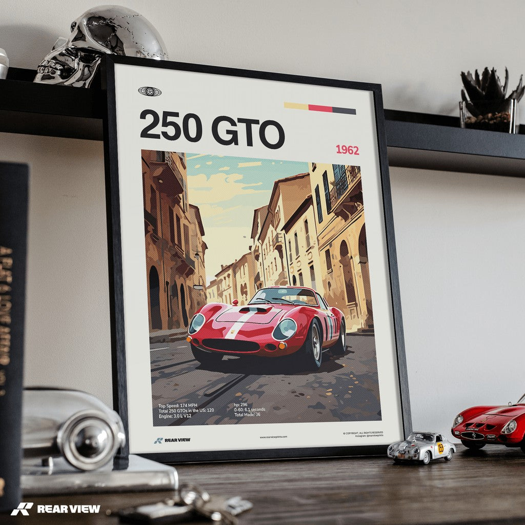 250 GTO 1962 - Car Print