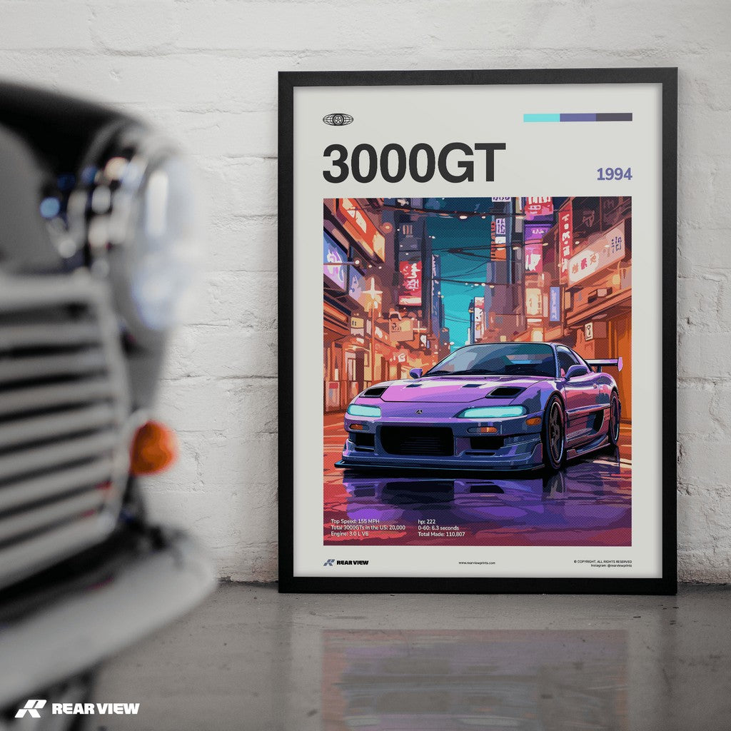 3000GT 1998 - Car Print