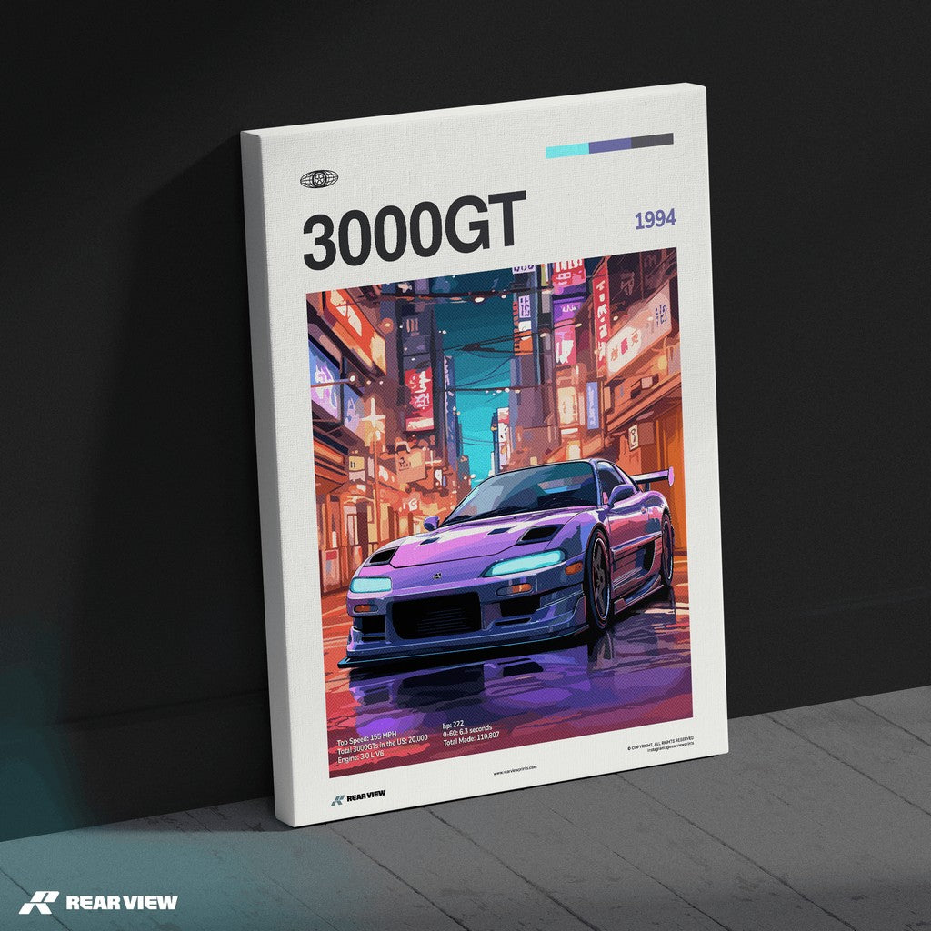 3000GT 1998 - Car Print