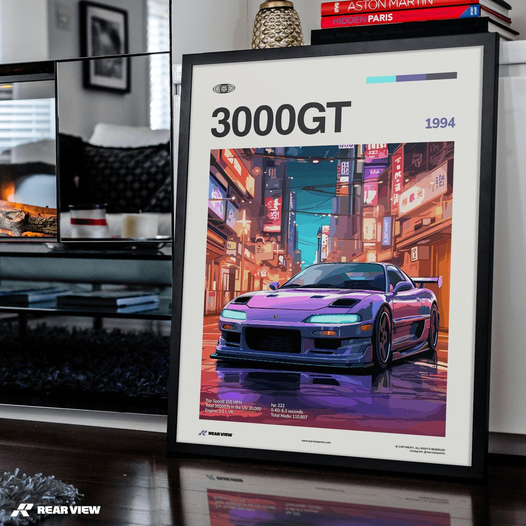 3000GT 1998 - Car Print