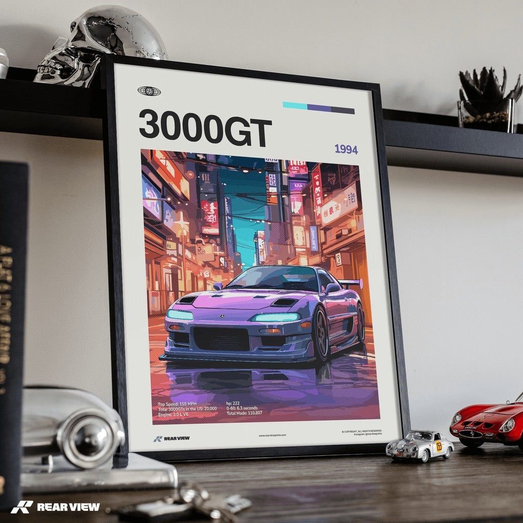 3000GT 1998 - Car Print