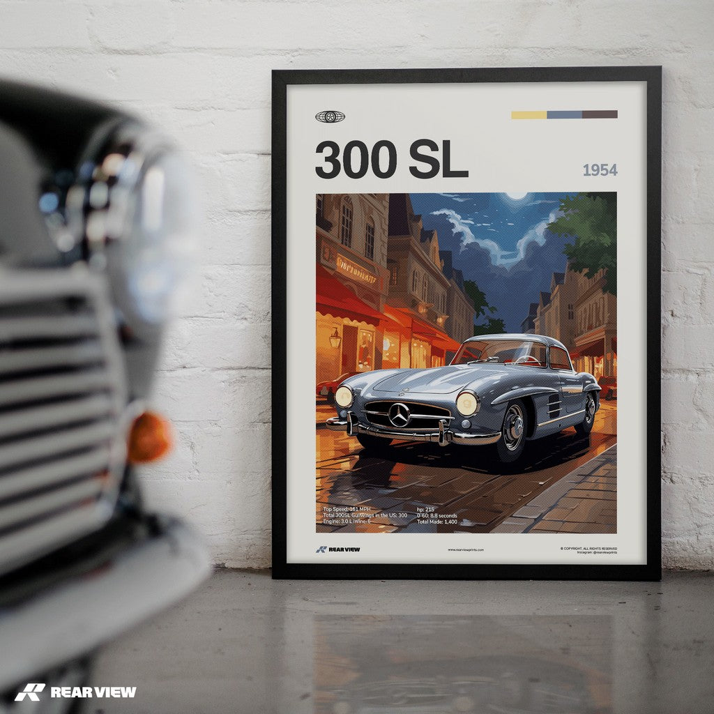 300 SL 1954 - Car Print