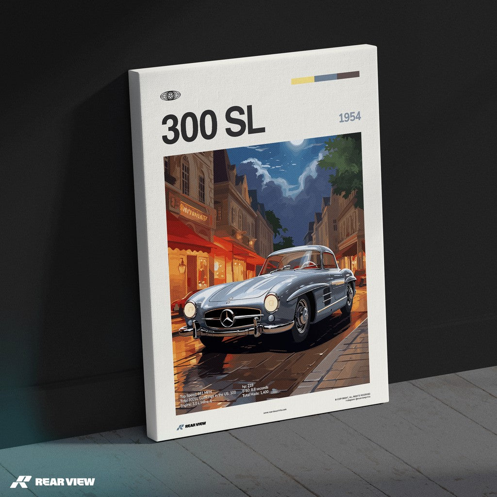 300 SL 1954 - Car Print