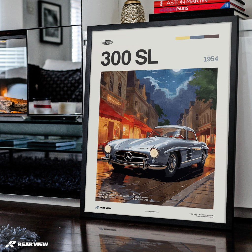 300 SL 1954 - Car Print