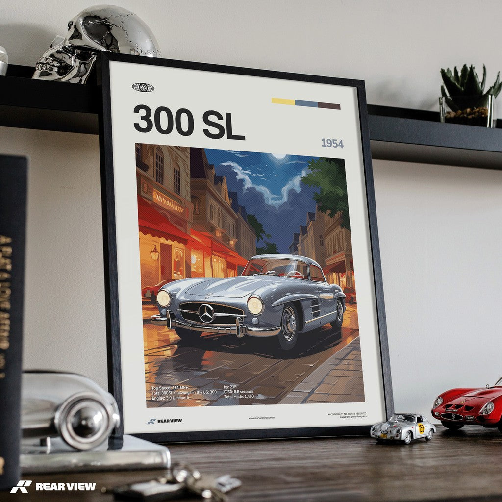 300 SL 1954 - Car Print