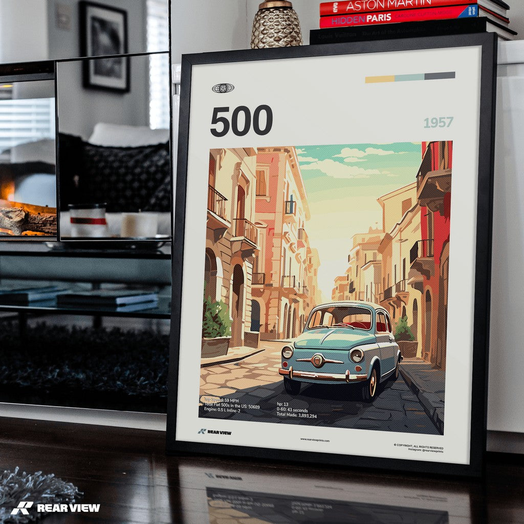 500 1957 - Car Print
