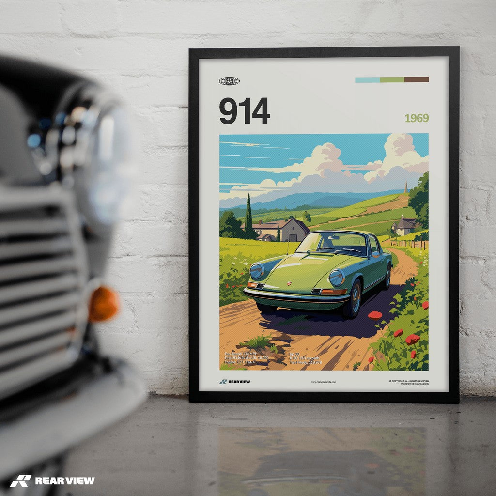 914 1969 - Car Print