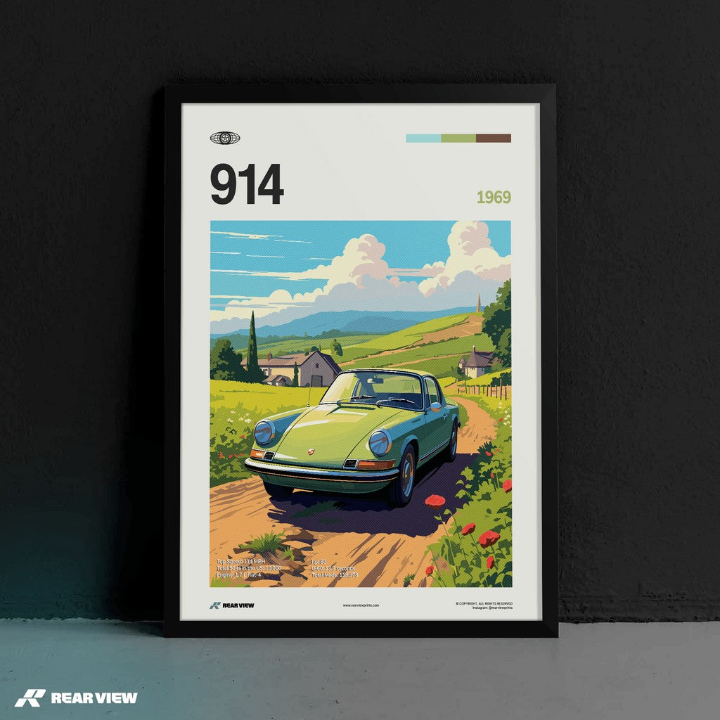 914 1969 - Car Print