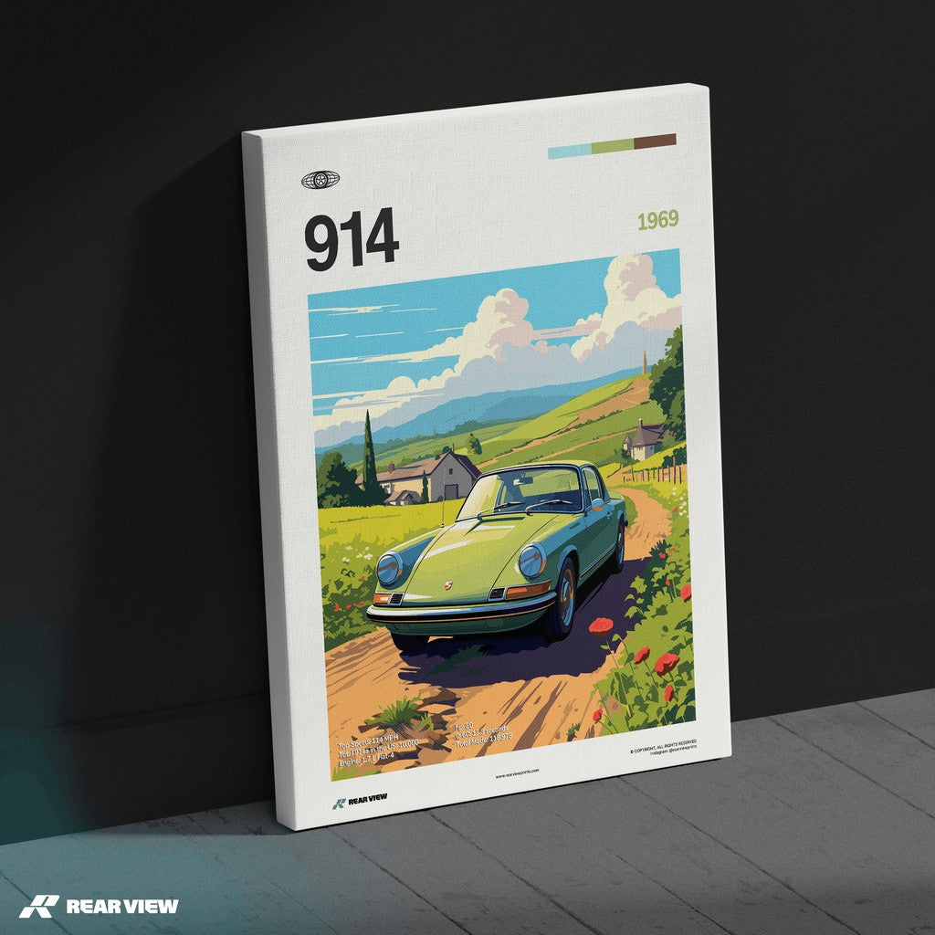 914 1969 - Car Print