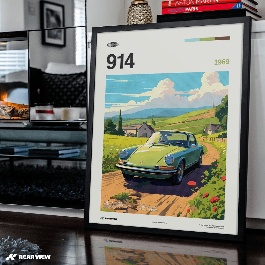 914 1969 - Car Print