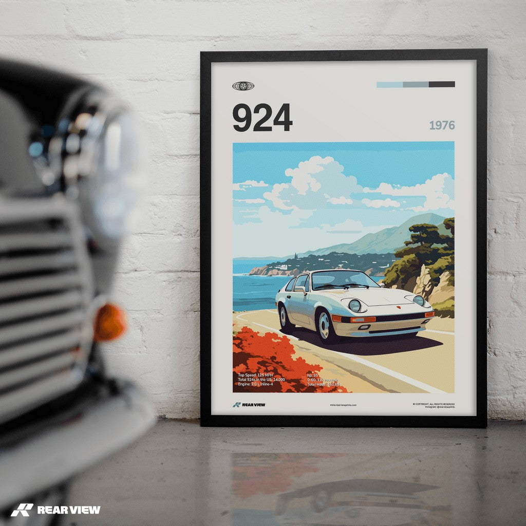 924 1976 - Car Print