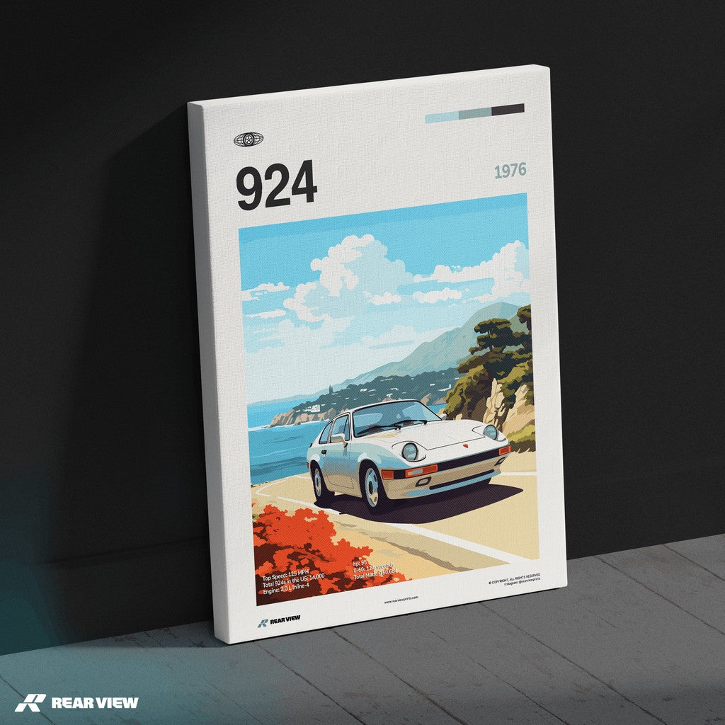 924 1976 - Car Print