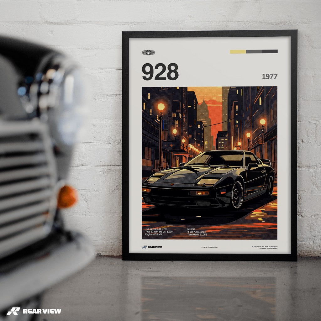 928 1977 - Car Print