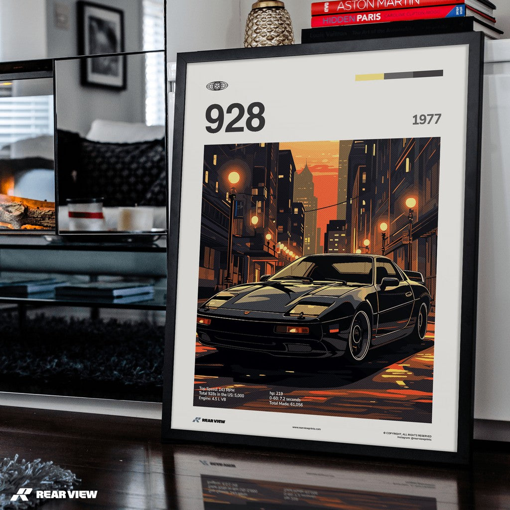 928 1977 - Car Print