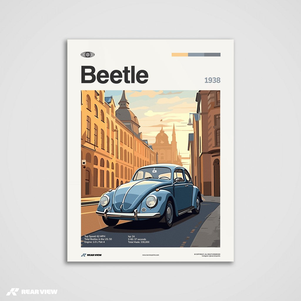 Beetle 1938- Car Print