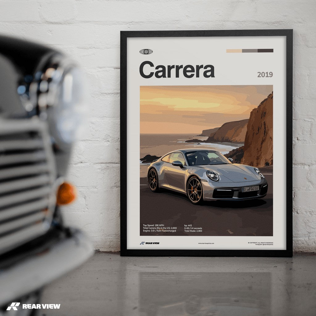 Carrera 2019 - Car Print