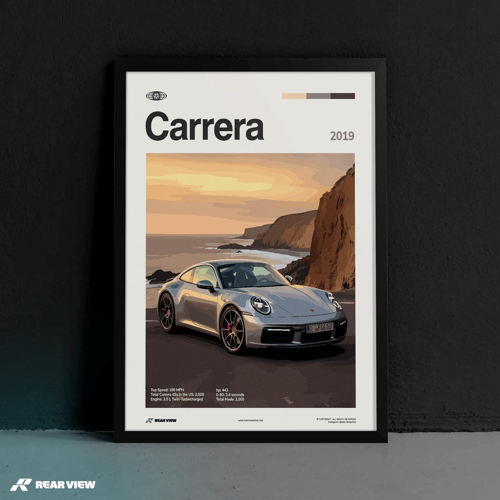 Carrera 2019 - Car Print