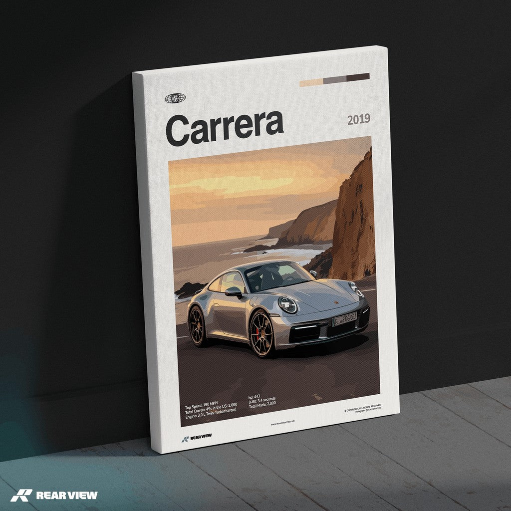 Carrera 2019 - Car Print