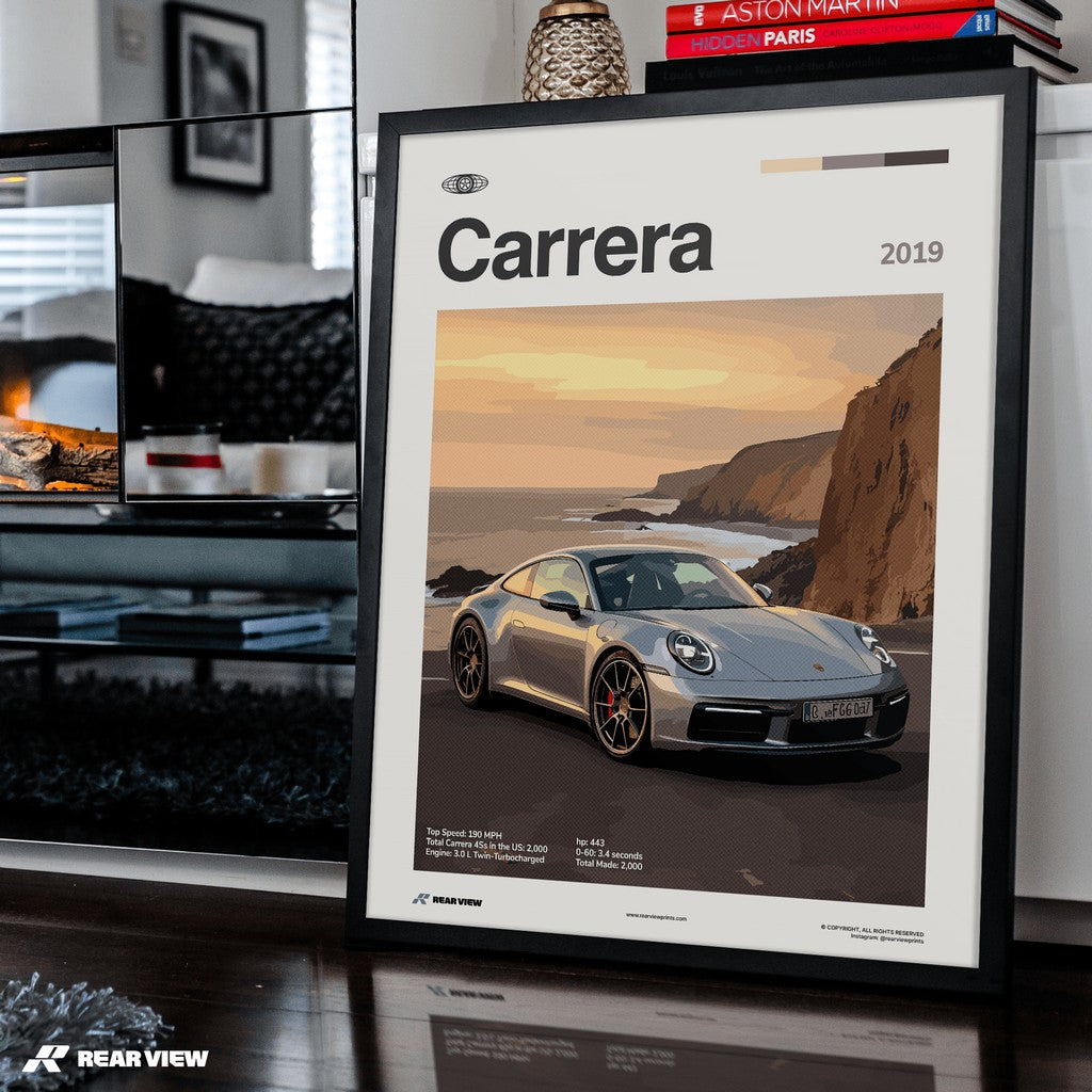 Carrera 2019 - Car Print