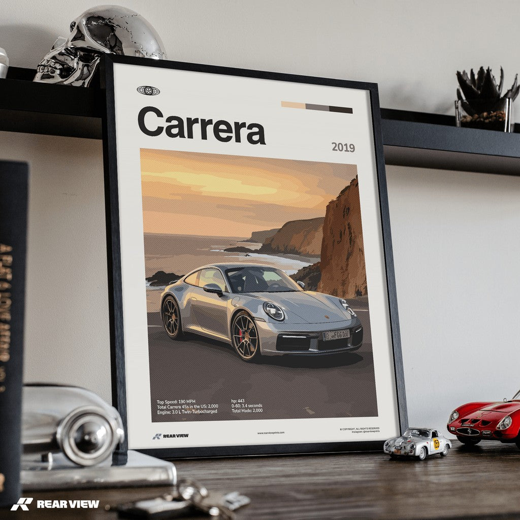 Carrera 2019 - Car Print