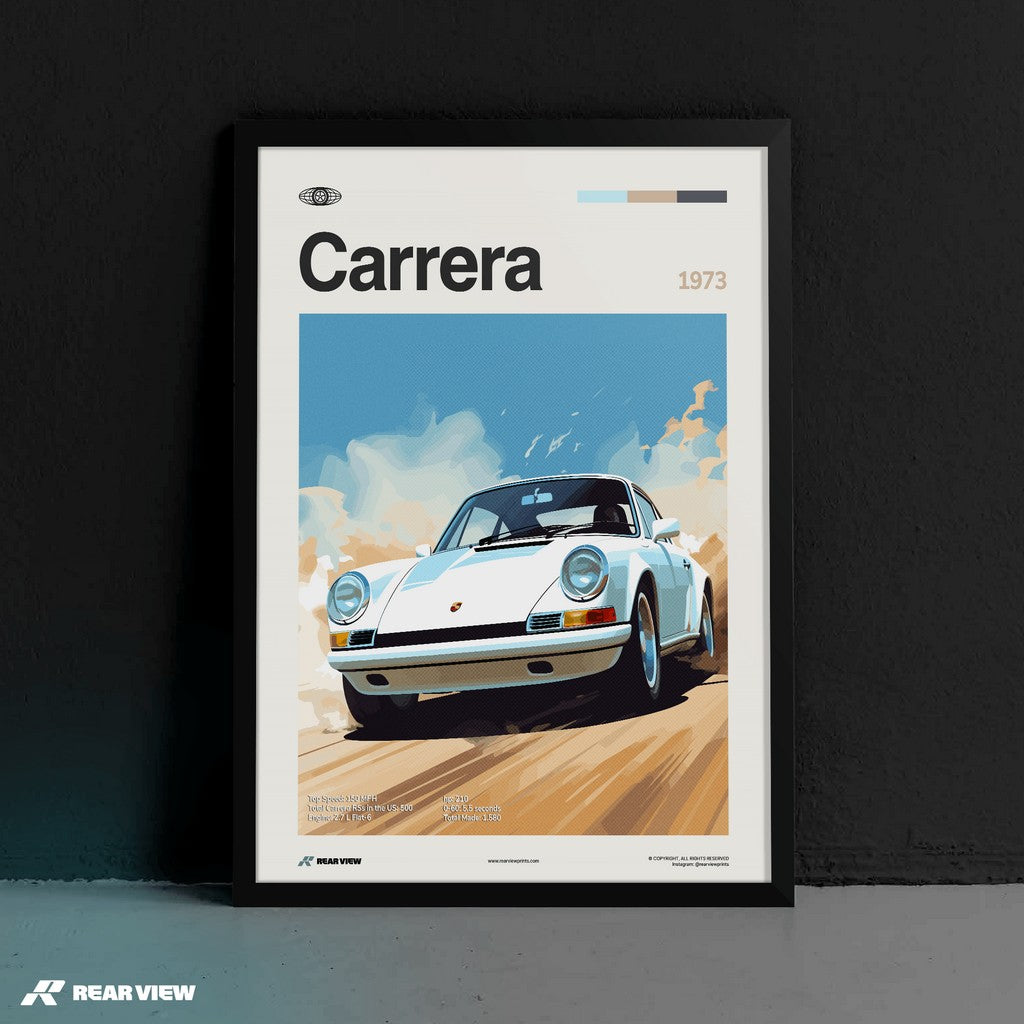 911 Carrera RS 1973 - Car Print