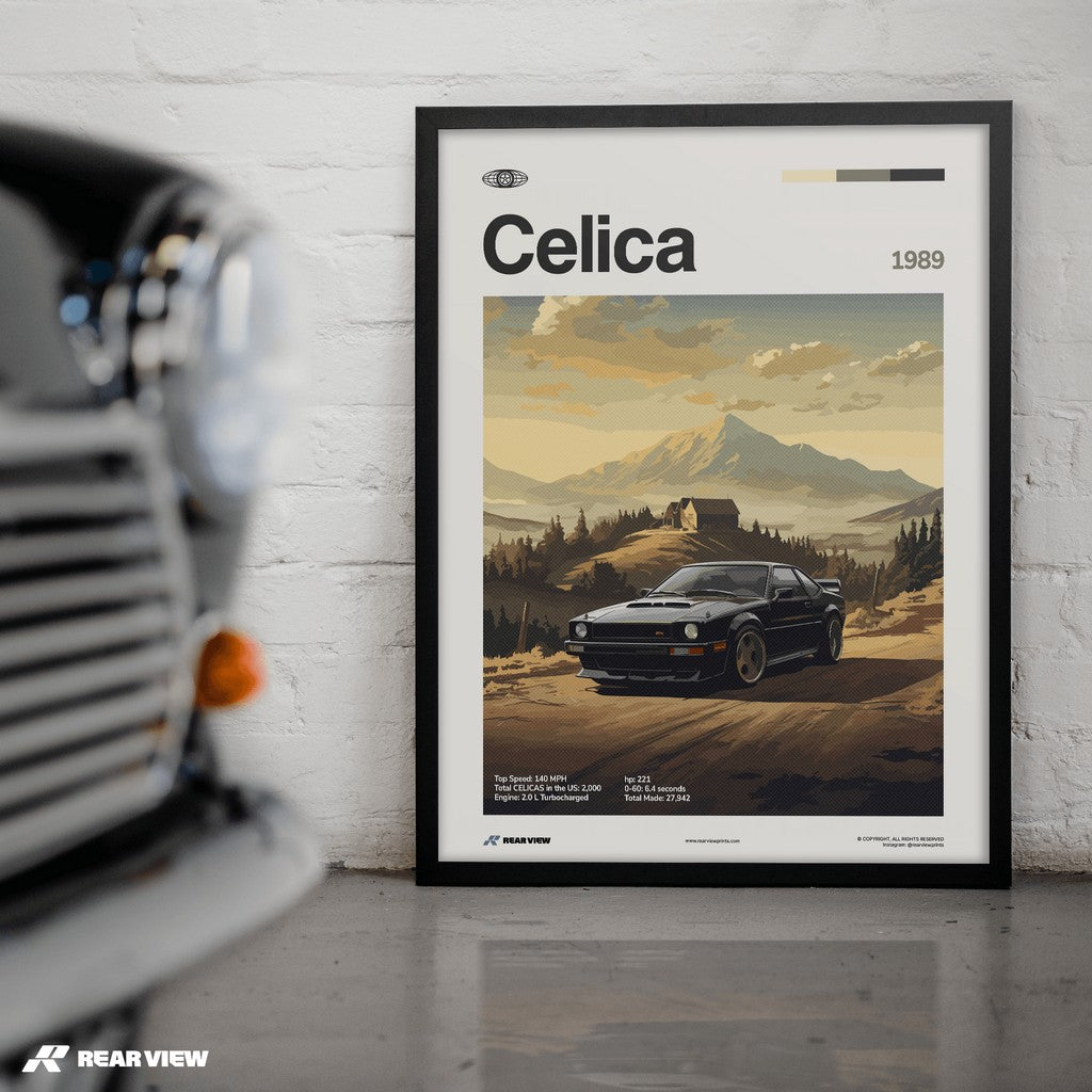 Celica 1989 - Car Print