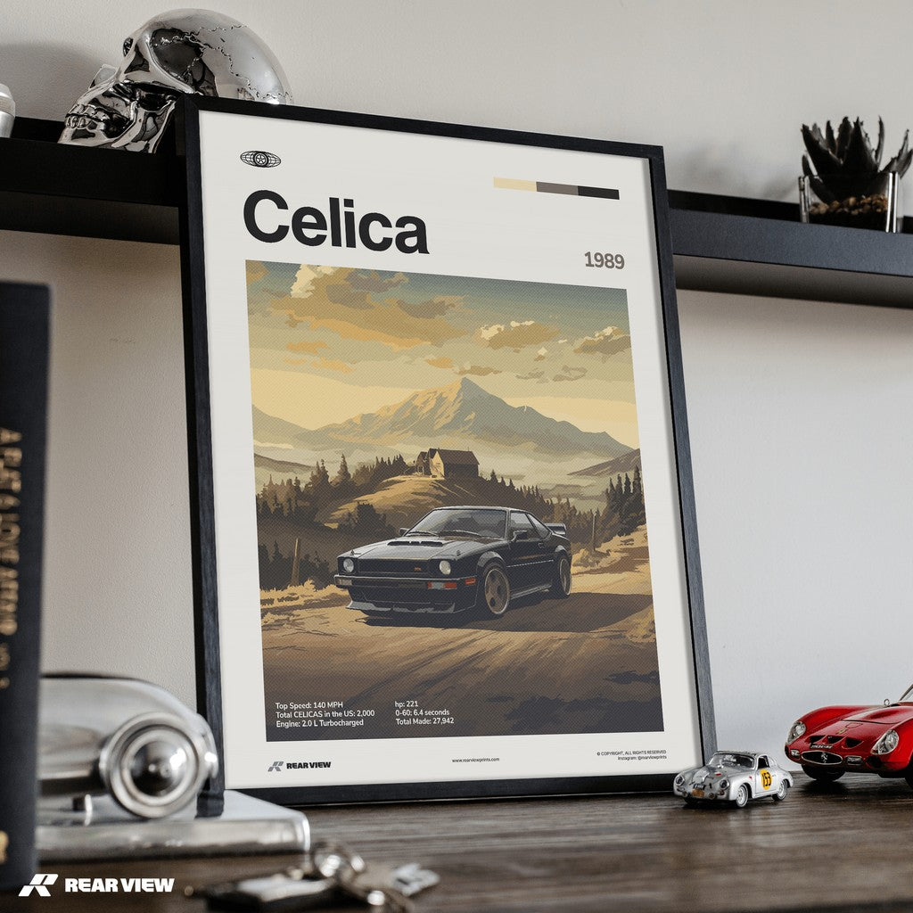 Celica 1989 - Car Print
