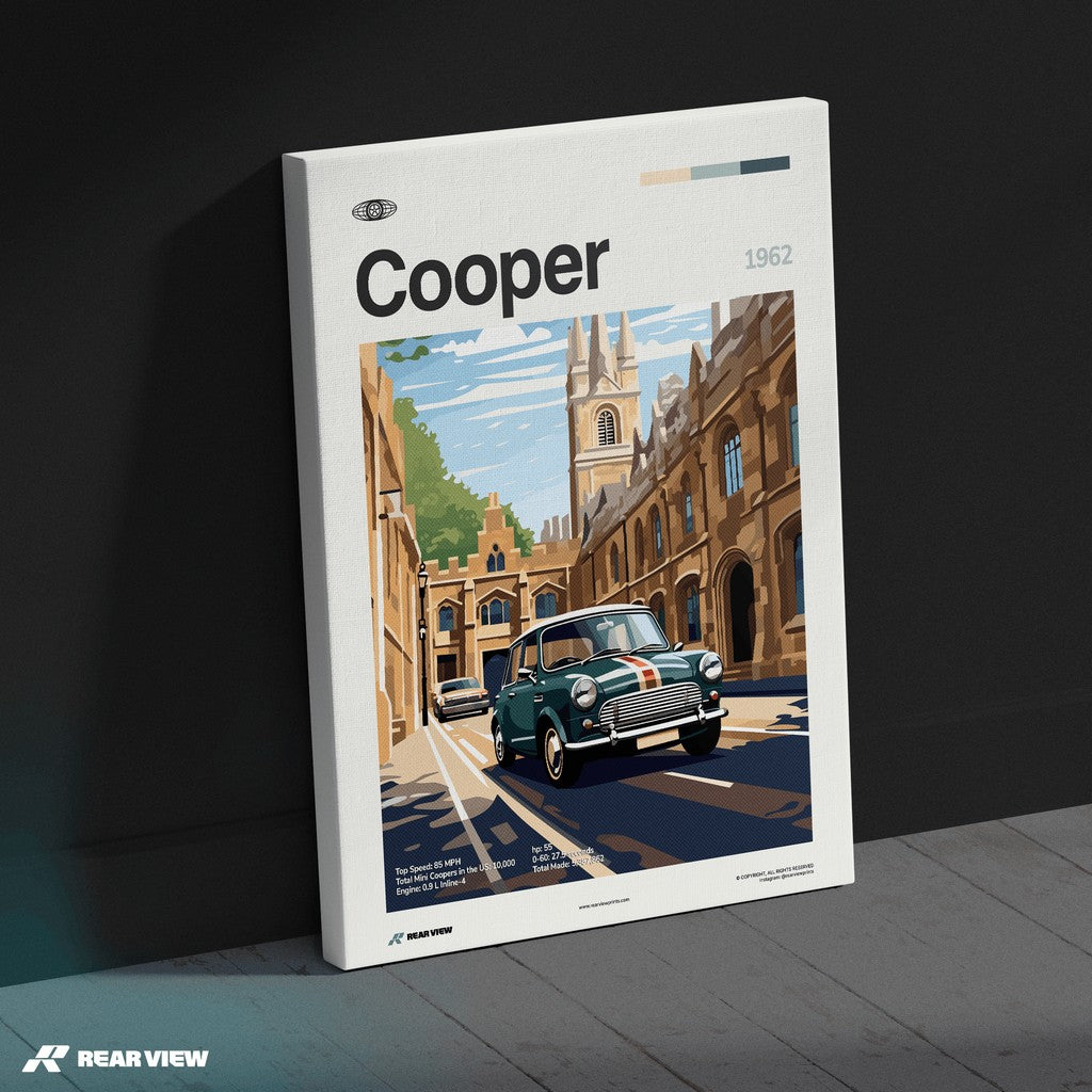 Cooper 1962 - Car Print