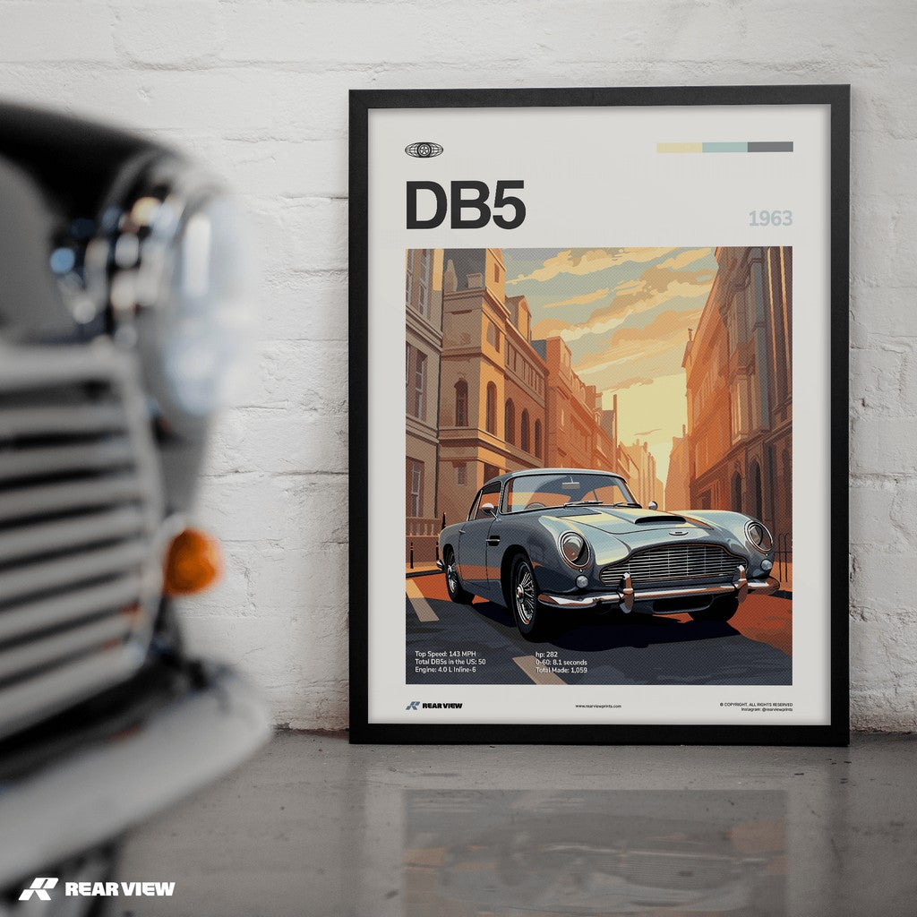 DB5 1963 - Car Print