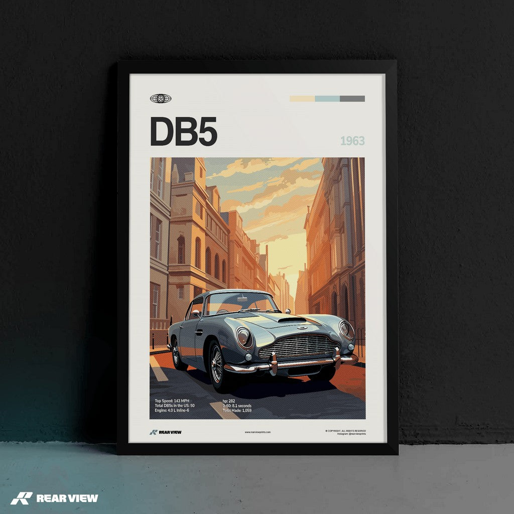 DB5 1963 - Car Print