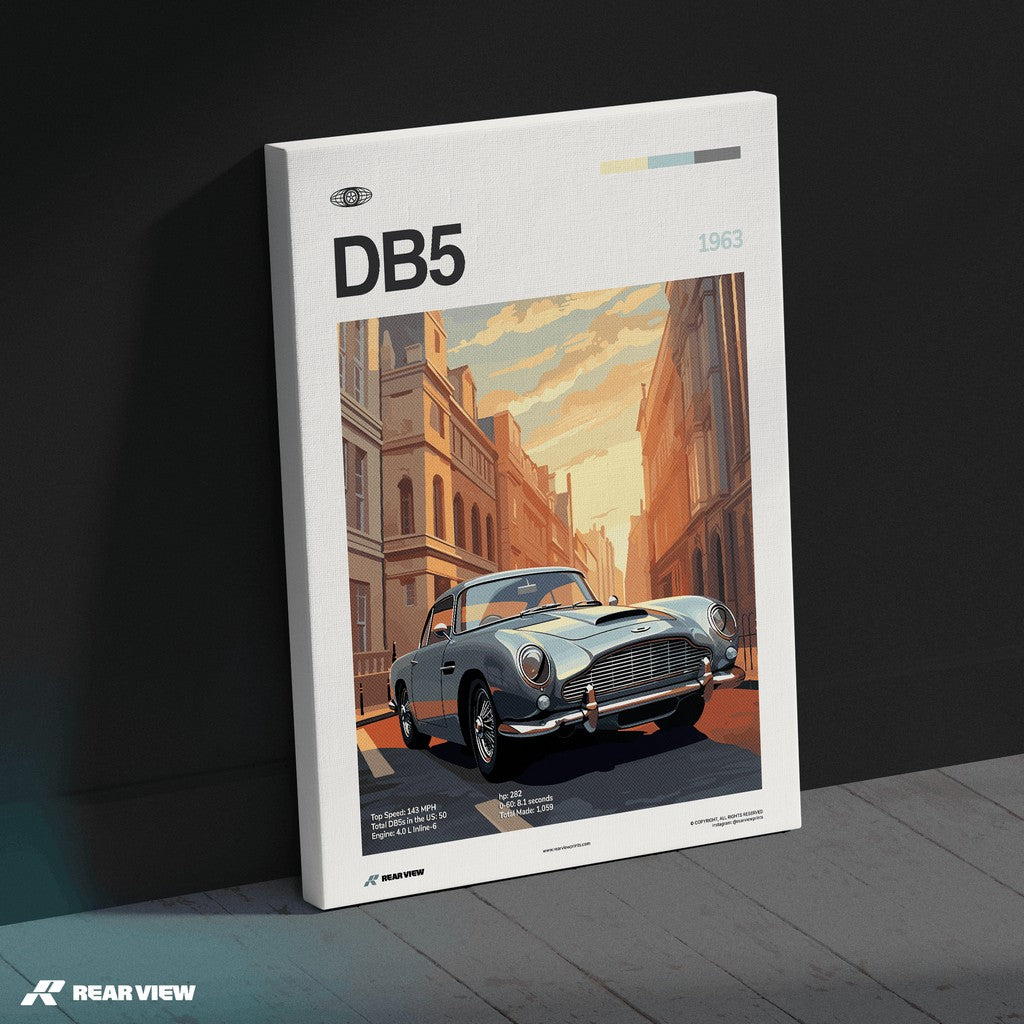 DB5 1963 - Car Print